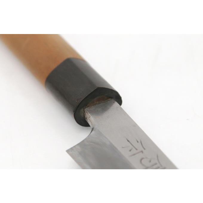 美品｜重房 飯塚解房 柳刃包丁 九寸半 鍛地 水牛朴栗型柄 λS2662-2L1A