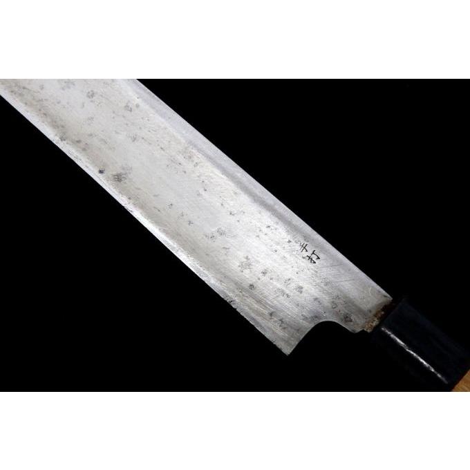 美品｜源義光 別作 柳刃包丁 尺 霞 朴柄 λA2389-2L1C : アキバ流通