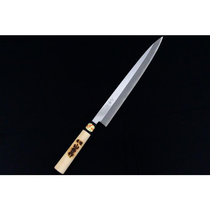 未使用品｜山秀 柳刃包丁 尺 霞 朴柄 λA2346-2L1B : アキバ流通 - 通販