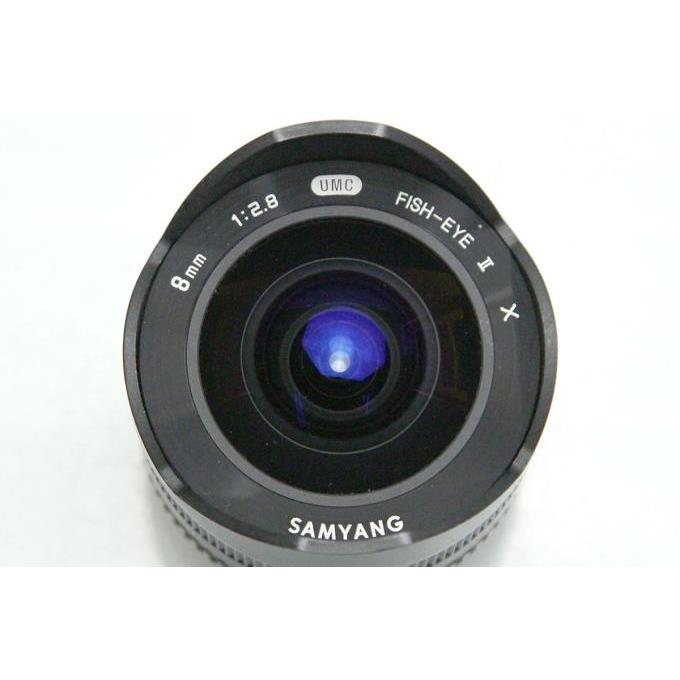 SAMYANG 【全額返金保証】美品|サムヤン 8mm F2.8 UMC FISH-EYE SAMYANG 【全額返金保証】美品|サムヤン 8mm F2.8 UMC FISH-EYE
