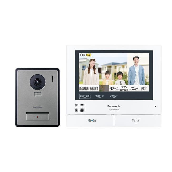Panasonic パナソニック 外でもドアホン VL-SVE710KFの商品画像（Yahoo!ショッピング）
