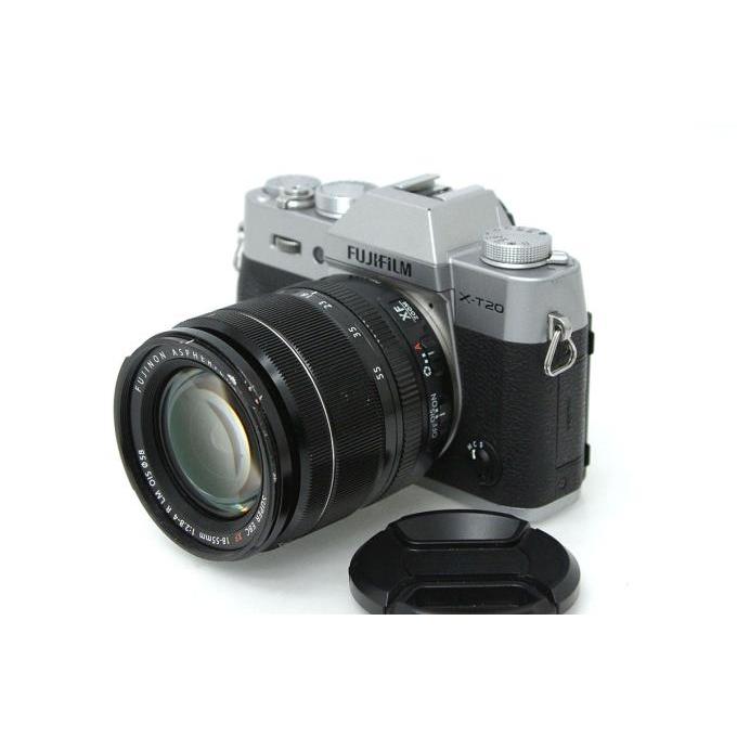 並品｜富士フイルム FUJIFILM X-T20 レンズキット シルバー シャッター 