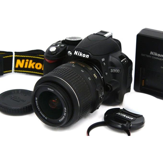美品｜ニコン D3100 レンズキット シャッター回数約2300回以下 γA27122S3 2036645アキバ流通 通販