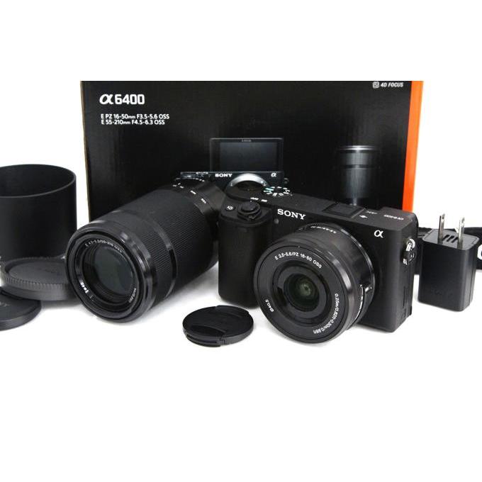 極美品 SONY α6400 ILCE-6400Y ダブルズームレンズキット-