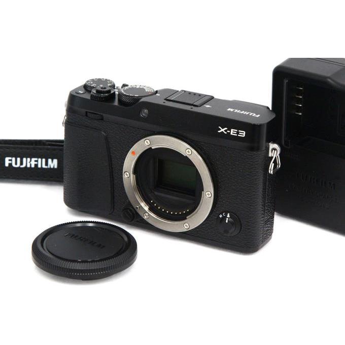 極美品｜富士フイルム X-E3 ボディ ブラック シャッター回数 約6500回 
