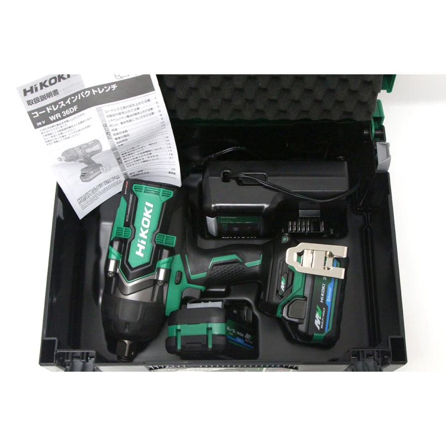 マルチボルト HiKOKI WR36DF (2XPSZ) 36V コードレスインパクト マルチボルト HiKOKI WR36DF (2XPSZ) 36V コードレスインパクト