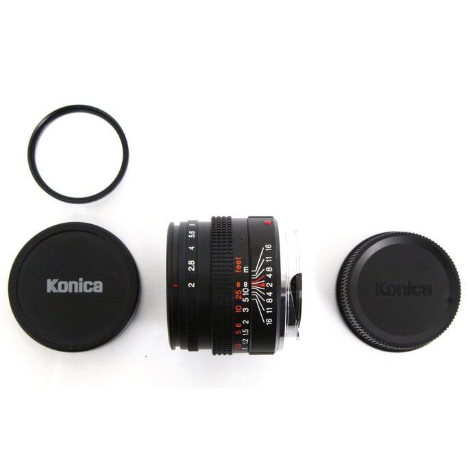 美品｜コニカ M-HEXANON LENS 50mm F2 コニカKMマウント用 γA3534-2R1B｜akiba-ryutsu｜02