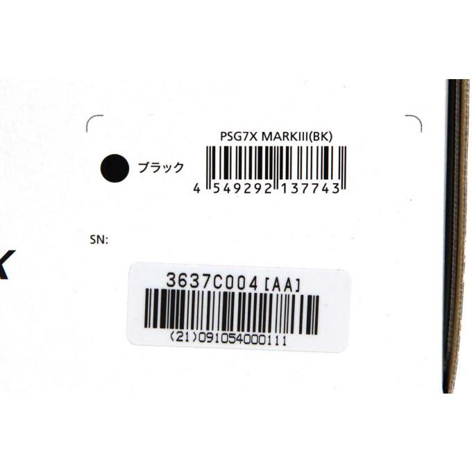 PowerShot Gシリーズ 【全額返金保証】極美品｜キヤノン G7 X Mark III