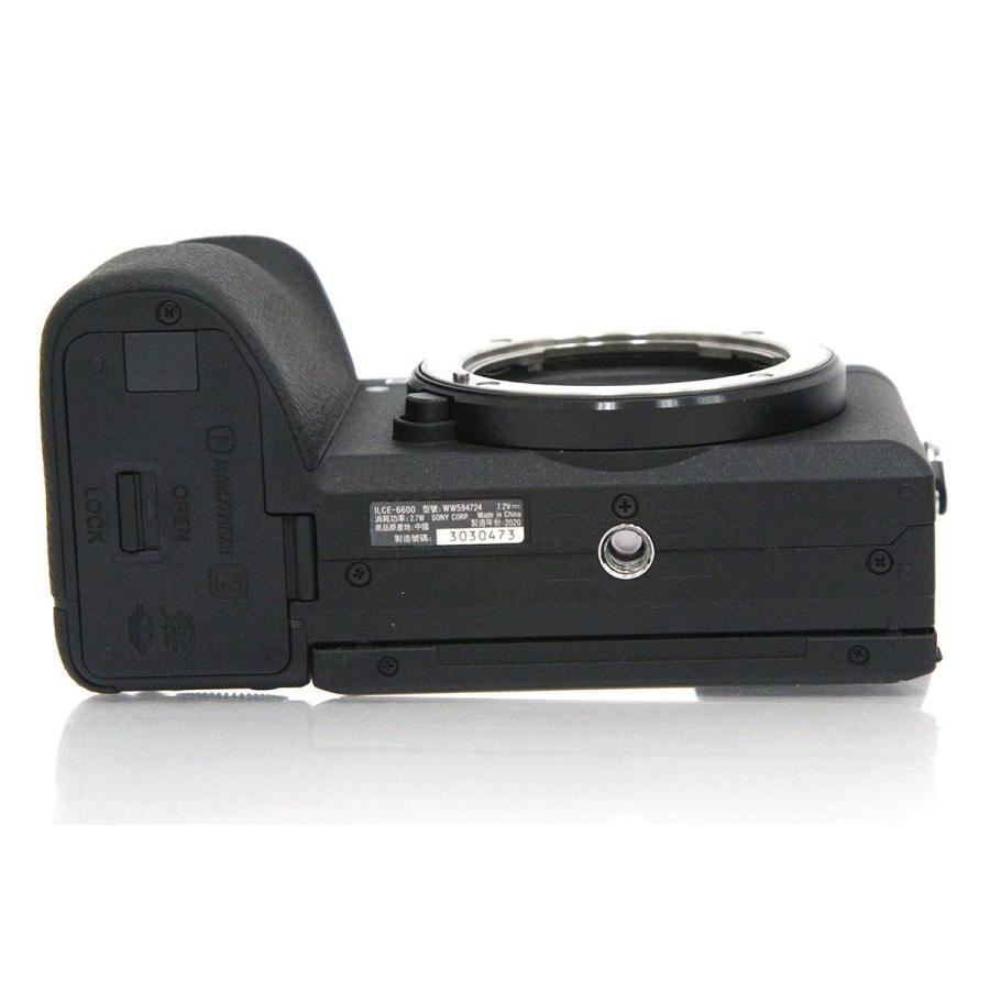 α6000 【全額返金保証】並品｜ソニー α6600 ILCE-6600 ボディ シャッター回数 約157200回以下 γA4669-2P4 ...