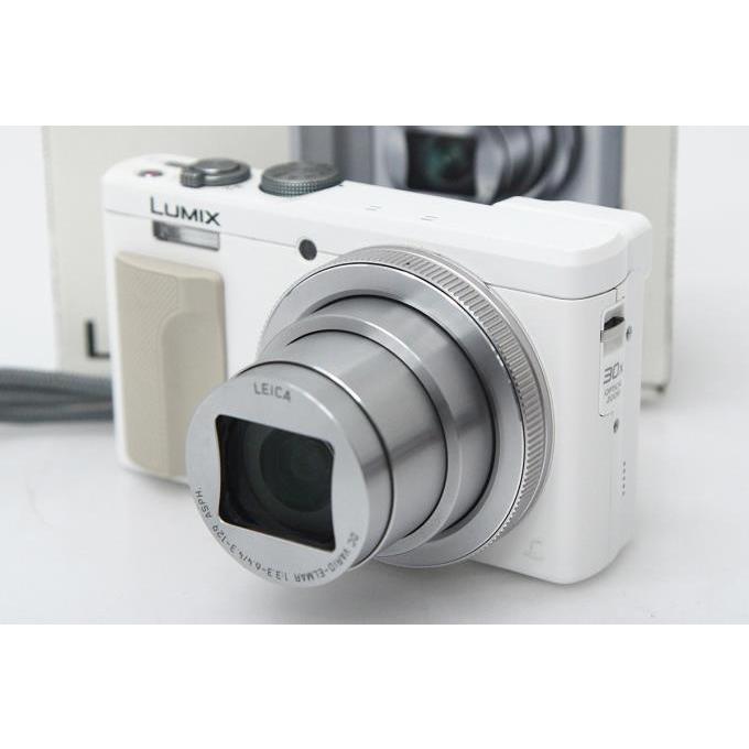 LUMIX 【全額返金保証】美品｜パナソニック DMC-TZ85 ホワイト γH2671 