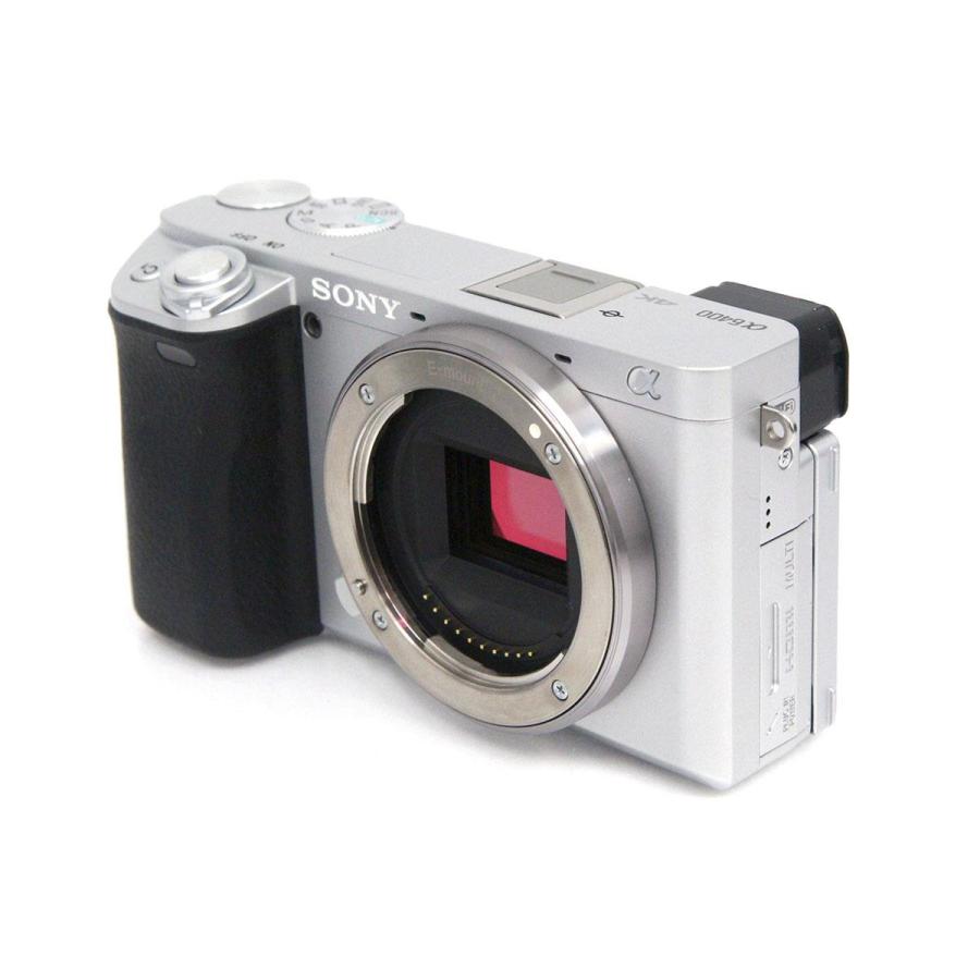 極美品｜ソニー α6400 ILCE-6400L パワーズームレンズキット シルバー 