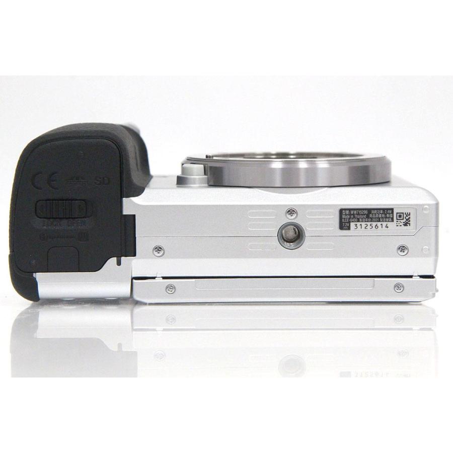 【美品】シャッター回数:約11500回 SONY α6400 カメラ レンズ付 α6000 【全額返金保証】極美品｜ソニー α6400 ILCE-6400L パワーズーム