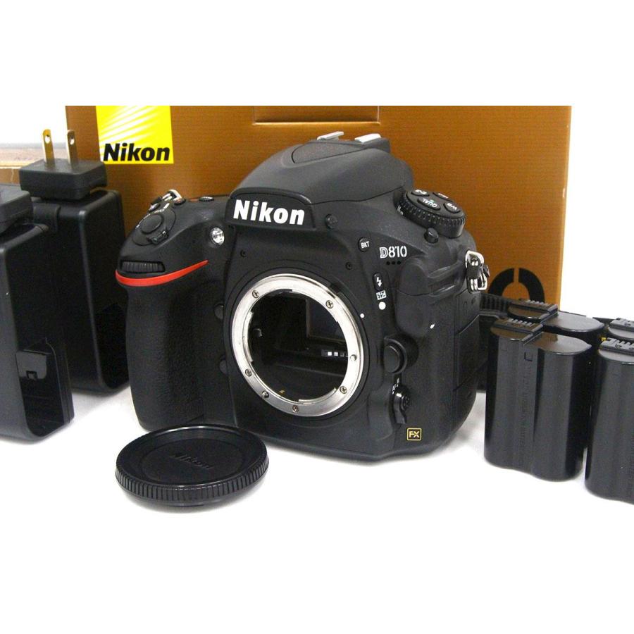 【美品・シャッター数5,914枚】Nikon D810 ニコンD 【全額返金保証】極美品｜ニコン D810 ボディ