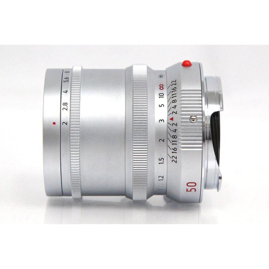 極美品｜Light Lens Lab M 50mm F2 SP II シルバー ライカMマウント用 γA5014-2A3｜akiba-ryutsu｜03