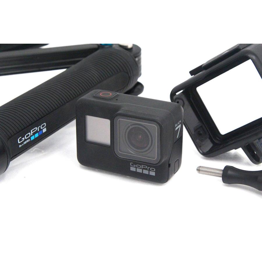 美品｜GoPro HERO7 BLACK CHDHX-701-FW 3-Wayグリップ付 γA5207-2E4 