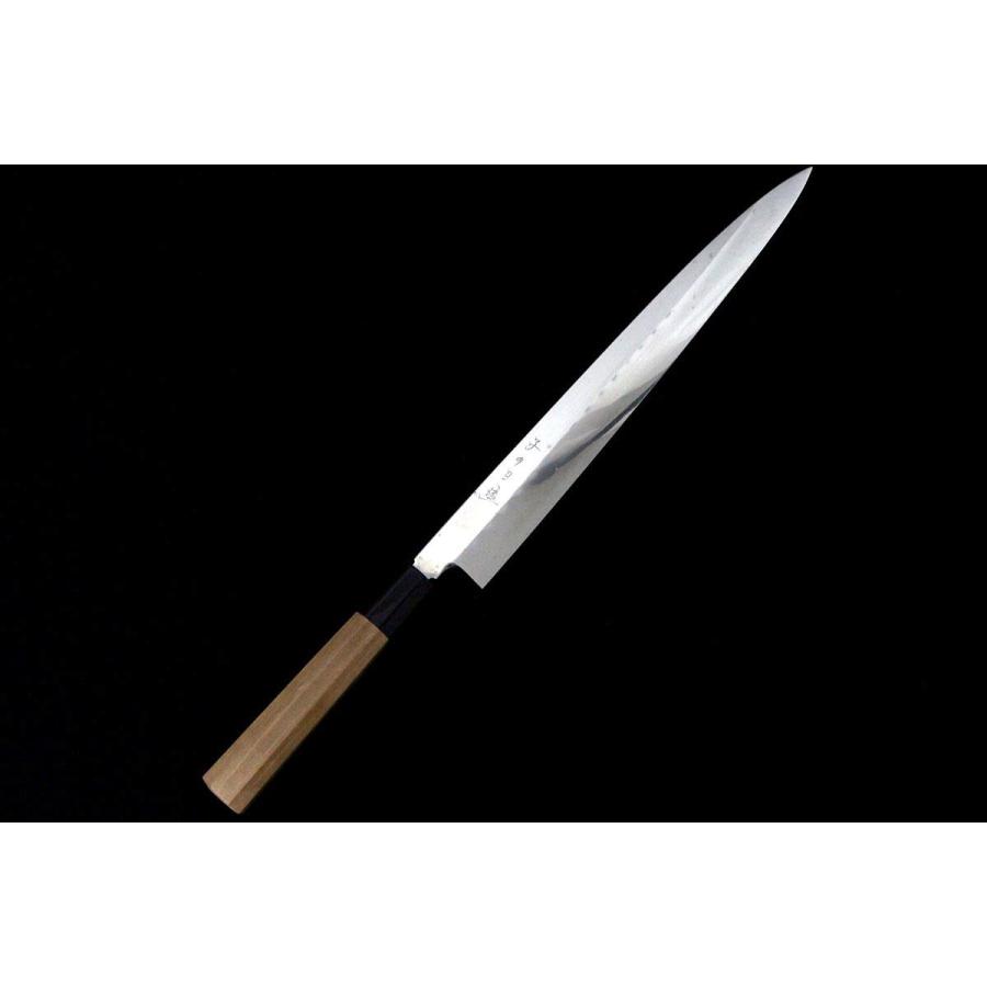 未使用品｜子の日 柳刃包丁 尺一 本焼 水鏡研 朴柄 λA5127-2L1C