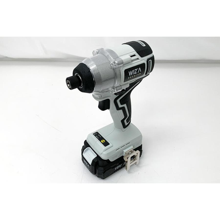 未使用品｜WIZA WZ-18IDBLS・WZ-18BL 充電式インパクトドライバ・充電 