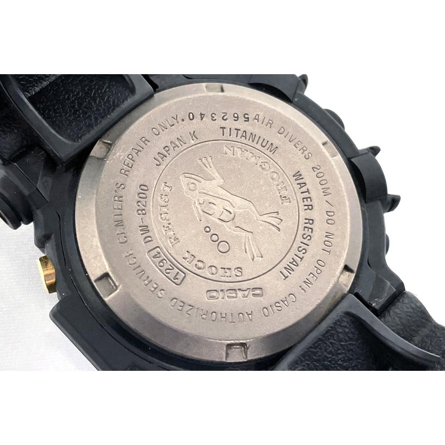 G-SHOCK 美品｜カシオ FROGMAN DW-8200B-9A 腕時計 MASTER OF G SEA