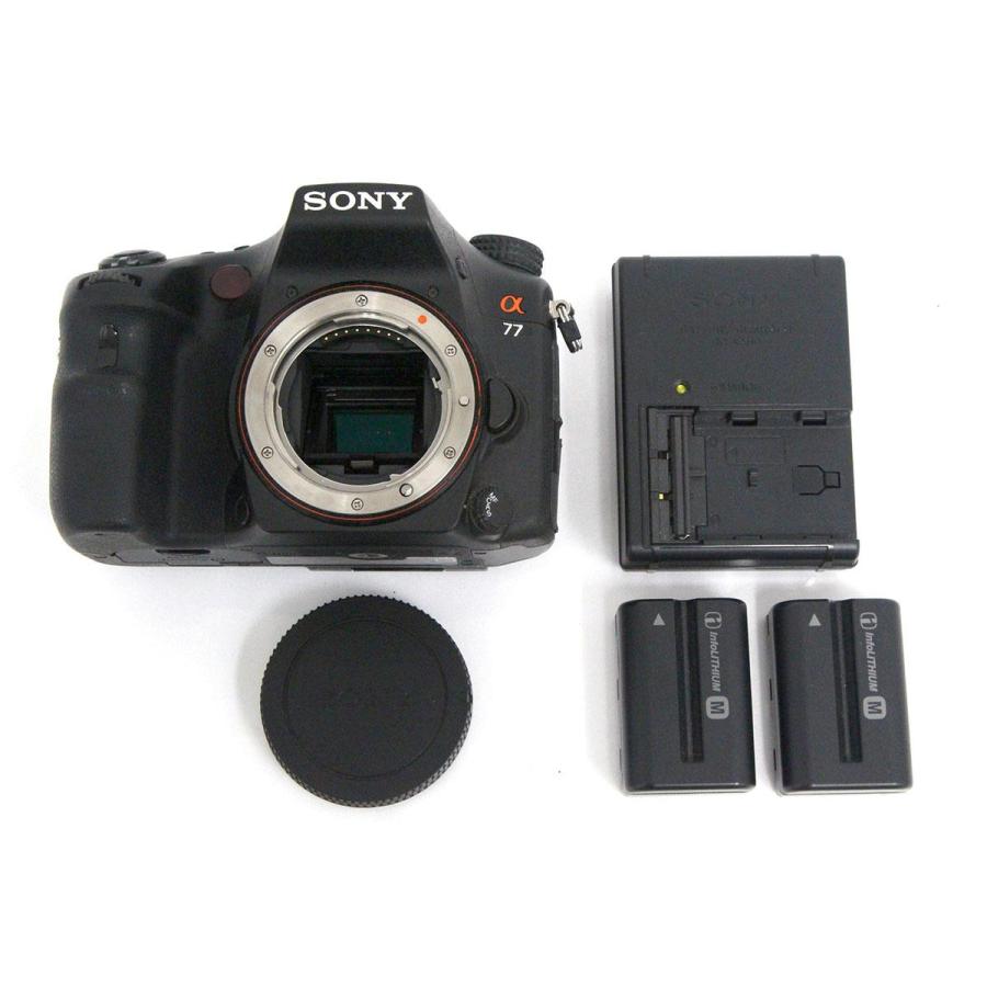 SONY ソニー α77 ボディ シャッター数1043 α（ソニー） お買い得品｜ソニー α77 SLT-A77V ボディ