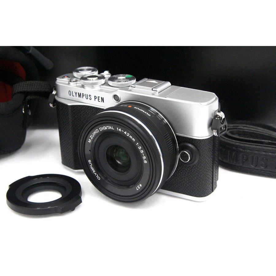 OLYMPUS PEN 【全額返金保証】並品｜オリンパス E-P7 14-42mm EZ