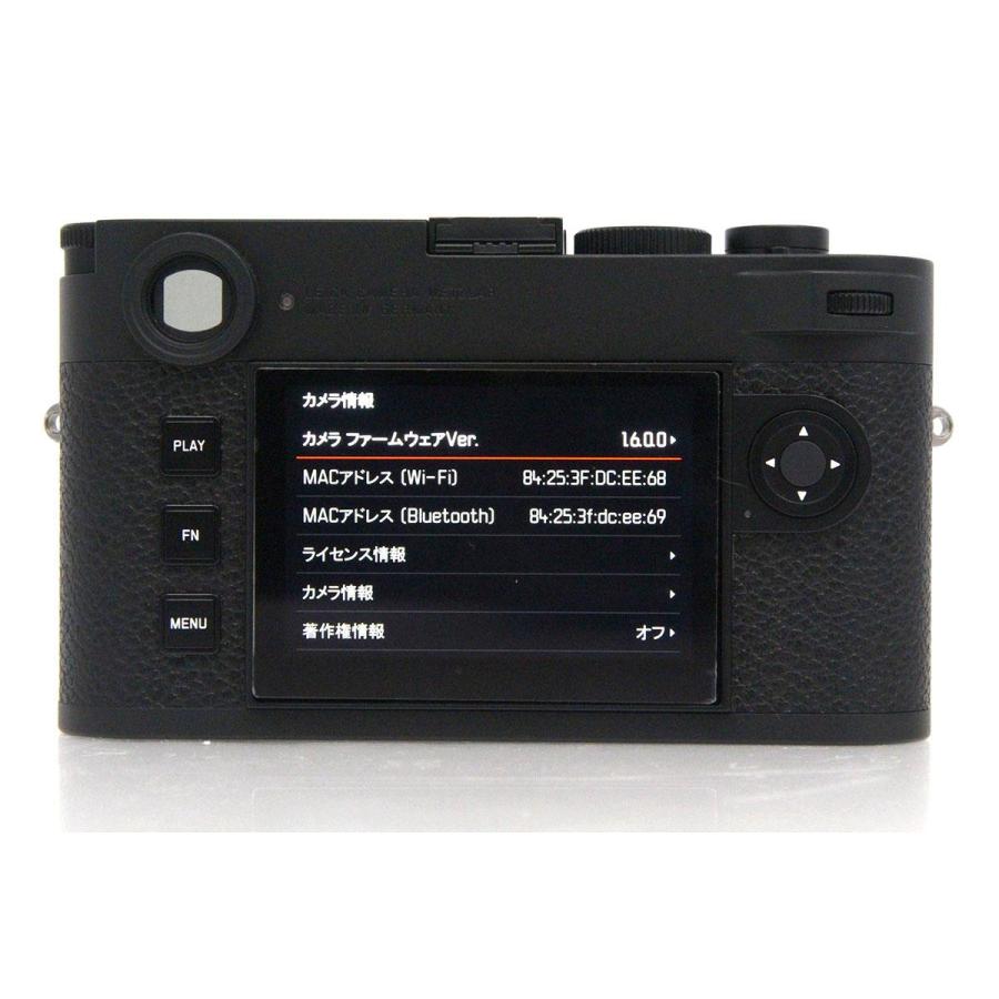 ライカ M11 ボディ ブラックペイント Type 2416 20202 美品 ライカ（Leica） 【全額返金保証】極美品｜ライカ M11 ボディ ブラック