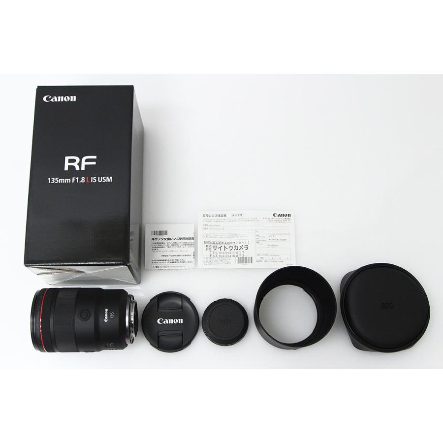 極美品｜キヤノン RF135mm F1.8 L IS USM γH3673-2B3 【値下げ_1225 