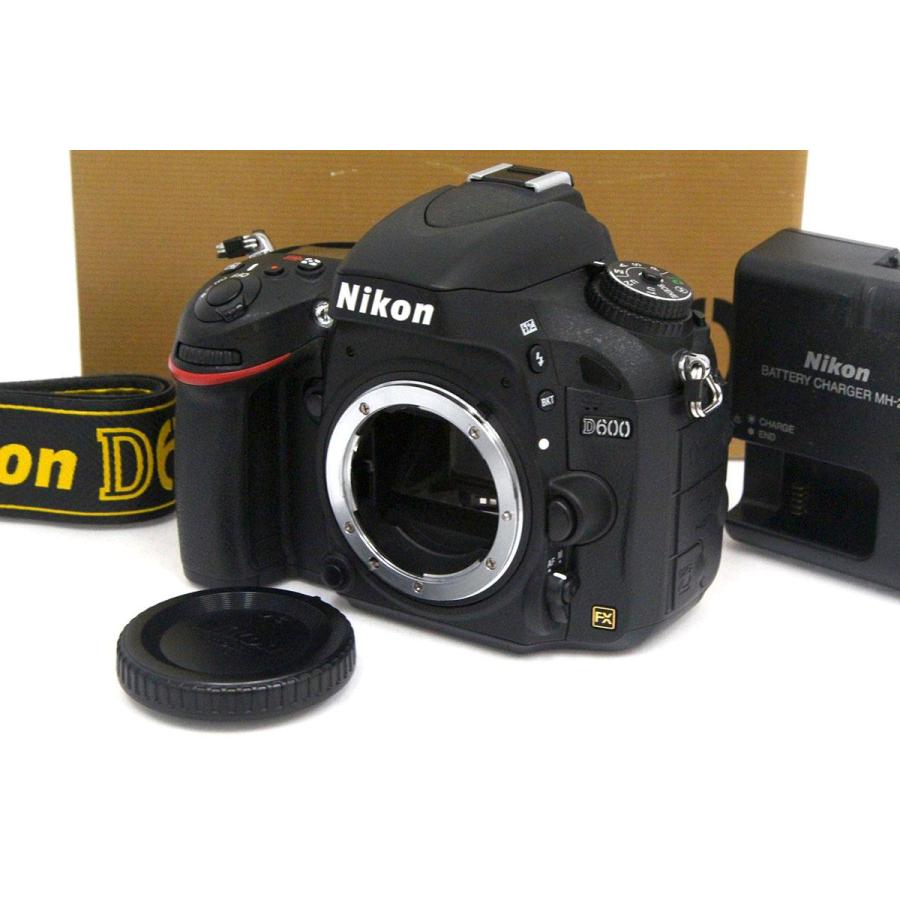 ニコン 【全額返金保証】美品｜ニコン D600 ボディ シャッター
