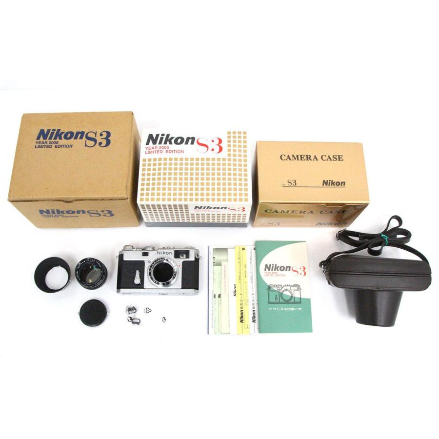 ニコン 訳有品|ニコン S3 2000年記念モデル NIKKOR-S 50mm F1.4 ニコン 訳有品|ニコン S3 2000年記念モデル NIKKOR-S 50mm F1.4