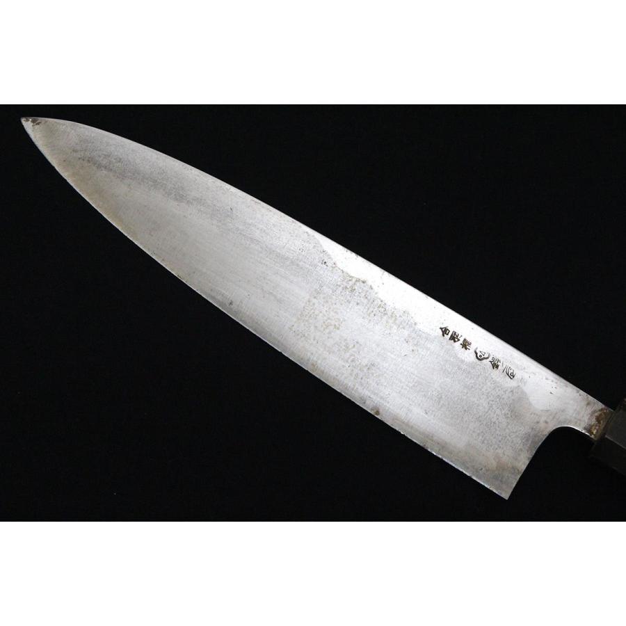 美品|鍔屋 合羽橋 相出刃包丁 七寸 霞 青二鋼 朴柄 λA6208-2L1A 美品|鍔屋 合羽橋 相出刃包丁 七寸 霞 青二鋼 朴柄 λA6208-2L1A