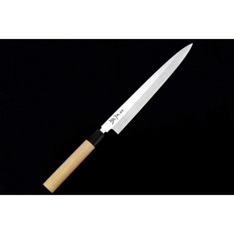 極美品｜正本 柳刃包丁 九寸 霞 朴柄 λA6288-2L1B : アキバ流通 - 通販 - Yahoo!ショッピング