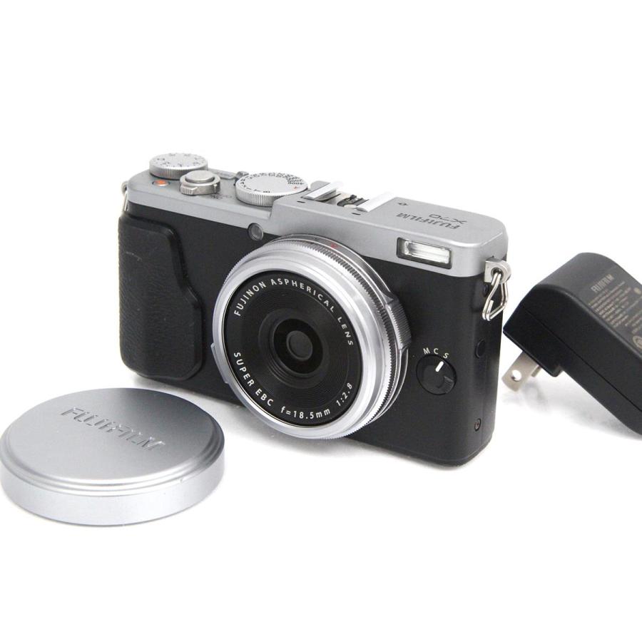 FUJIFILM 【全額返金保証】並品｜富士フイルム X70 シルバー γA6316 