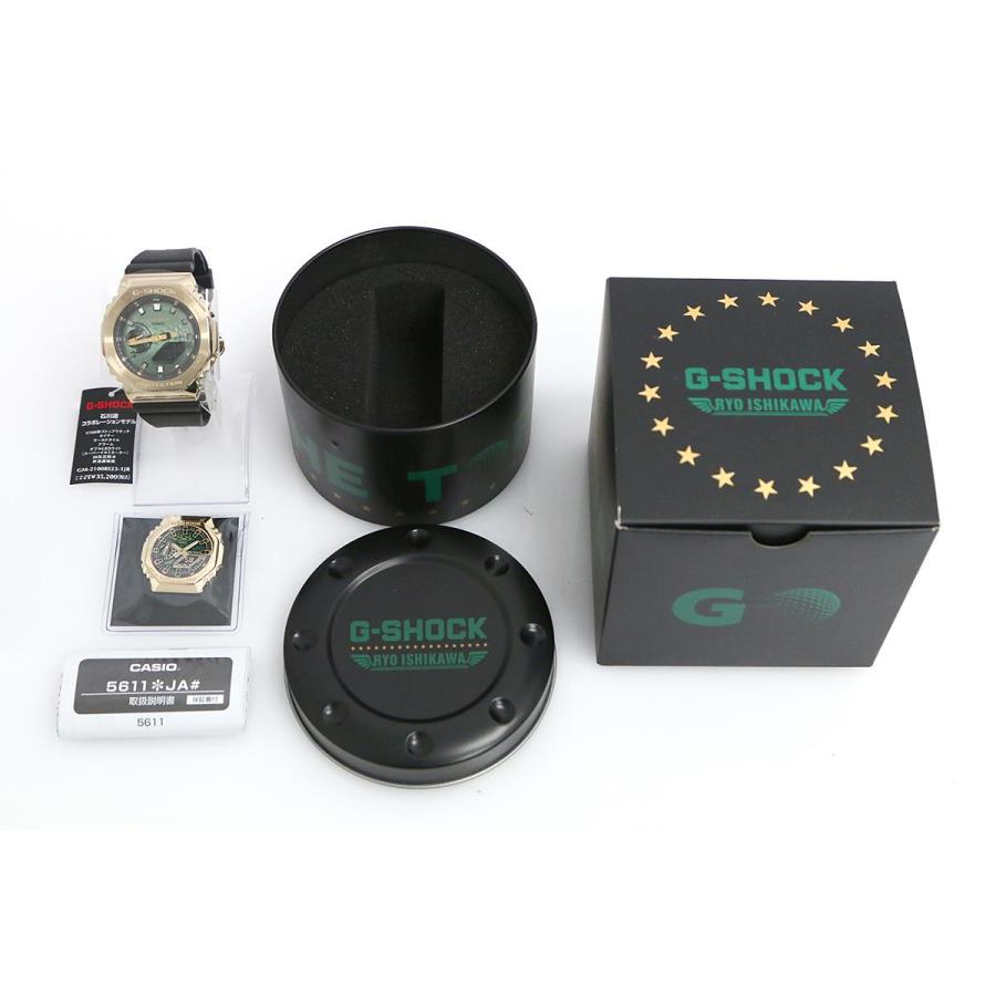 未使用品｜カシオ G-SHOCK GM-2100RI23-1JR RYO ISHIKAWA SIGNATURE MODEL デジタル腕時計 χH3872-3V3A｜akiba-ryutsu｜02