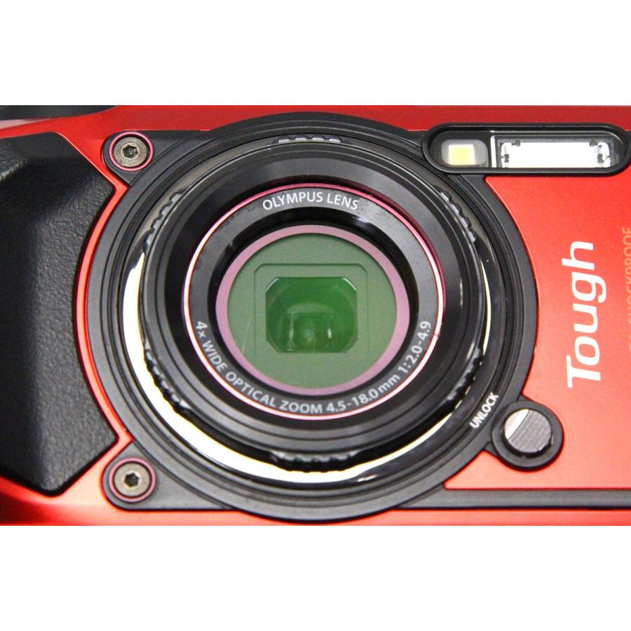 並品｜オリンパス OLYMPUS Tough TG-5 レッド γA6796-2P1B｜akiba-ryutsu｜05