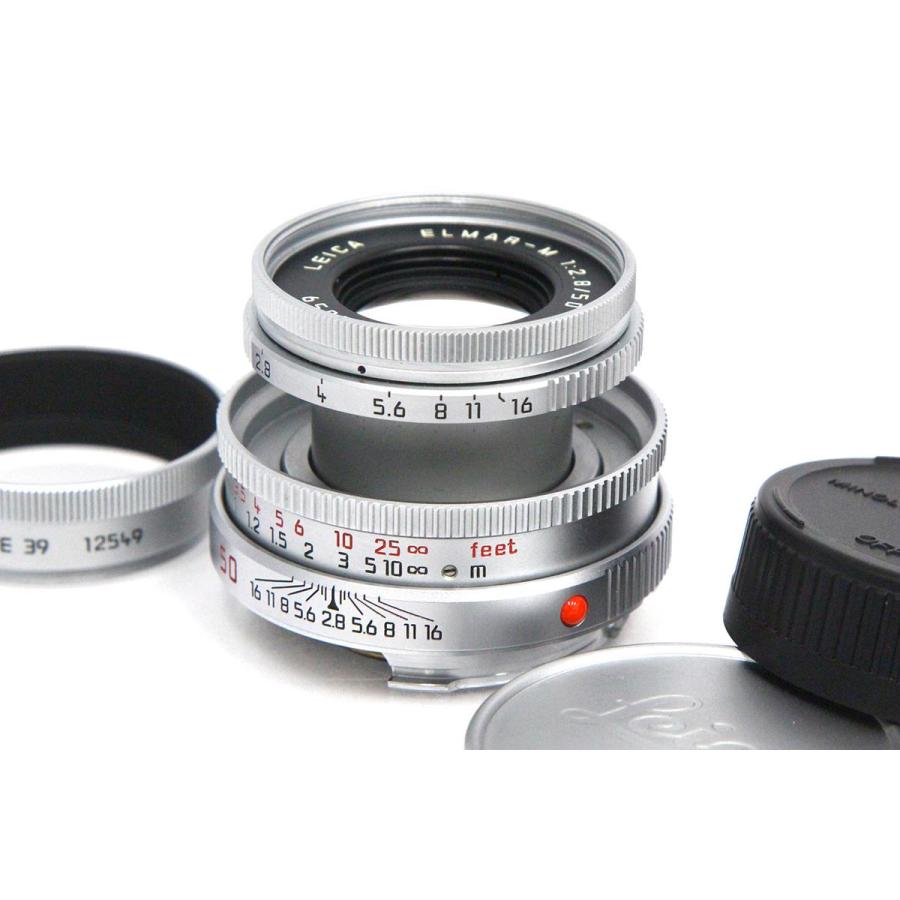 ライカ 【全額返金保証】並品｜ライカ ELMAR-M 50mm F2.8 シルバー 