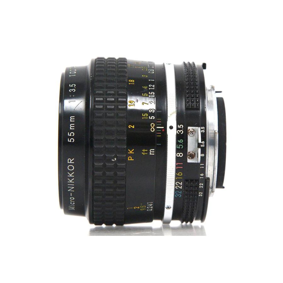 Appareil Photo Nikon FM 35mm Argenté Avec Objectif Micro-Nikkor 55mm F/3.5 - Testé état Excellent+
