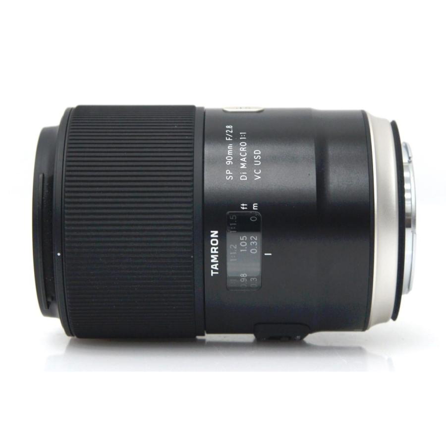 美品｜タムロン SP 90mm F2.8 Di MACRO 1：1 VC USD (Model F017) キヤノンEFマウント用 γT767-2R3B｜akiba-ryutsu｜03