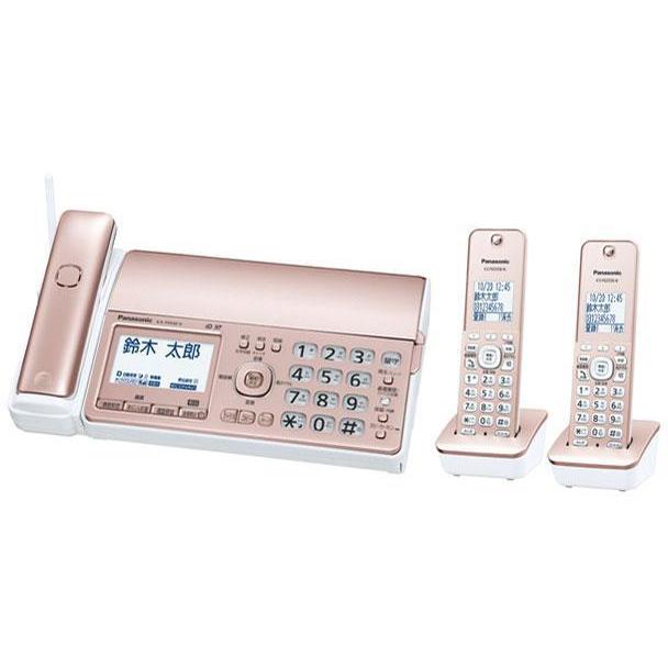 Panasonic パナソニック FAX KX-PD550DW-N ピンクゴールドの商品画像（Yahoo!ショッピング）