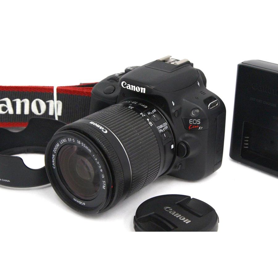 訳有品｜キヤノン EOS Kiss X7 EF-S18-55 IS STM レンズキット γA7330-3V1C-ψ : 213933-5 ...
