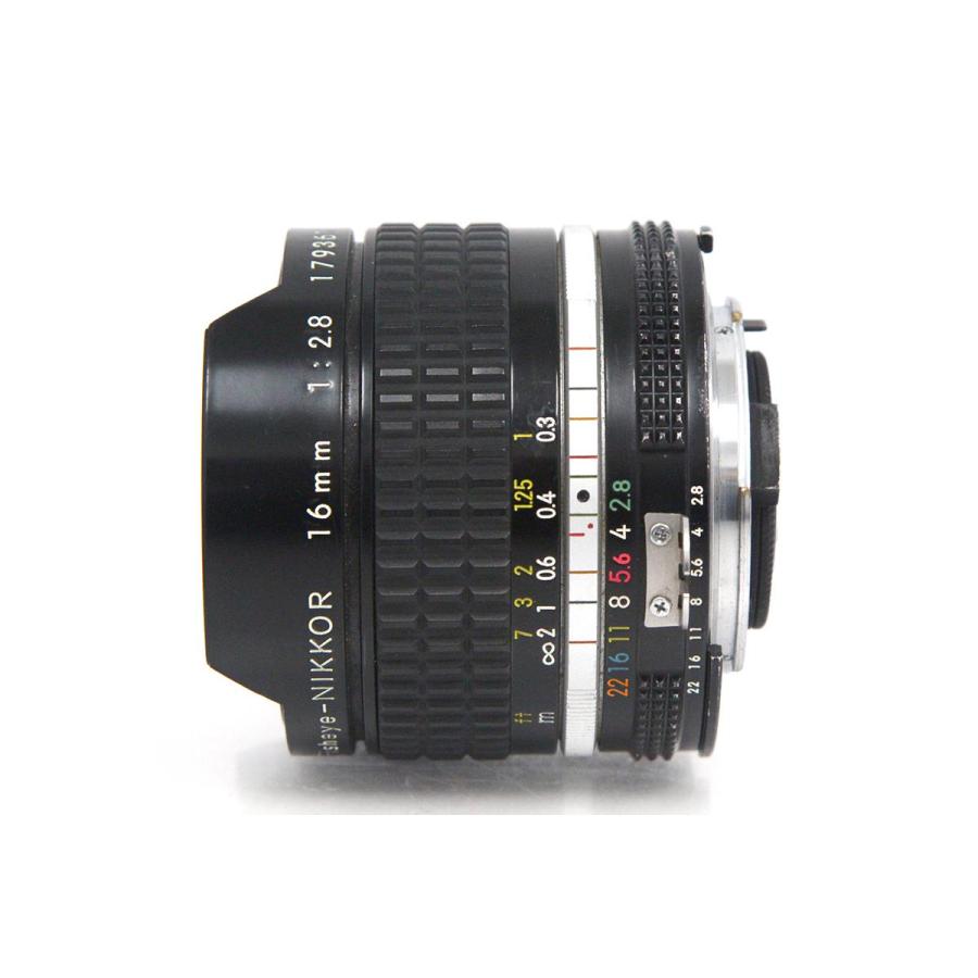 訳有品｜ニコン Ai-S Fisheye Nikkor 16mm F2.8 CA01-A7396-2B2F-ψ Nikon ニッコール Fマウント FX魚眼レンズ フルサイズ 中古｜akiba-ryutsu｜03