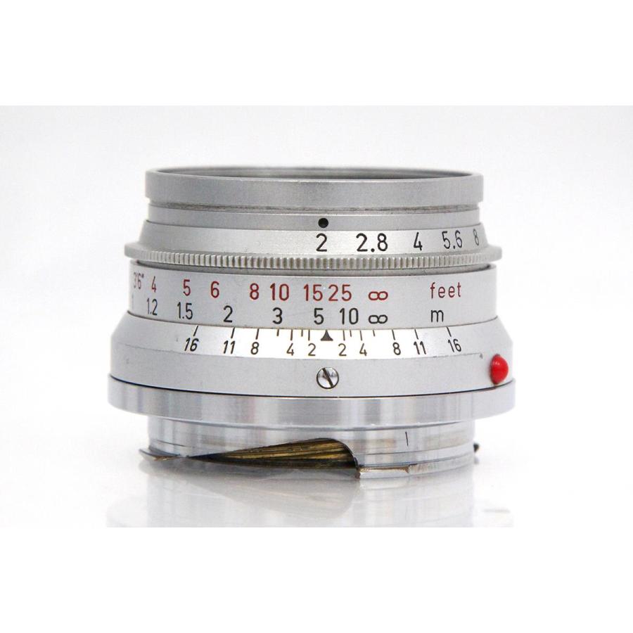 並品｜ライカ Summicron-M 35mm f2.0 1st 8枚玉 シルバー CA01-A7479-2M3B ズミクロン ライツ leitz 単焦点 レンズ Mマウント ドイツ製｜akiba-ryutsu｜03