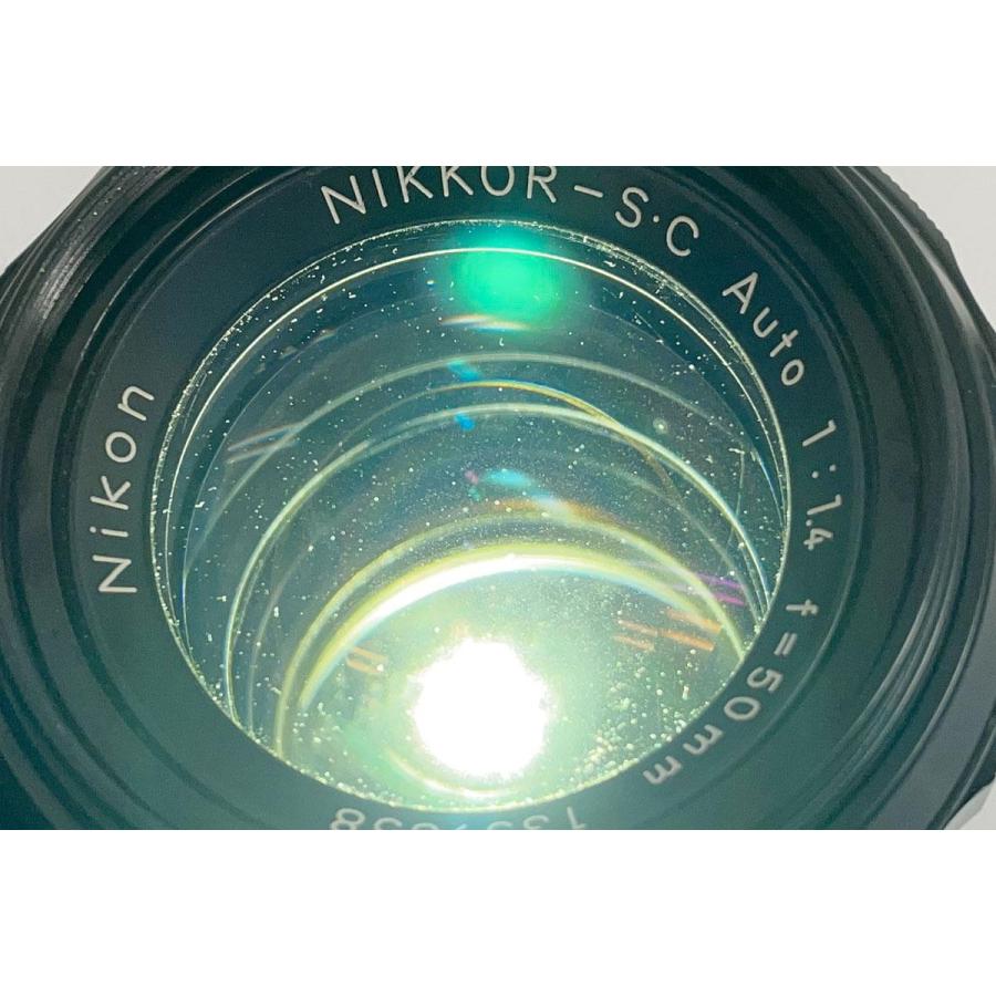 訳有品｜ニコン Nikkor SC Auto 50mm F1.4 CA01-A7741-3T3D-ψ Nikon ニッコール Fマウント 標準レンズ オールド 中古｜akiba-ryutsu｜08