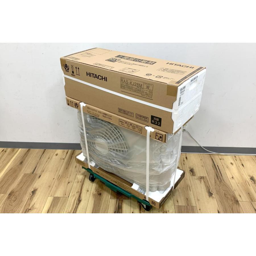白くまくん 未使用品｜日立 日立 RAS-KJ28M-W ルームエアコン スター