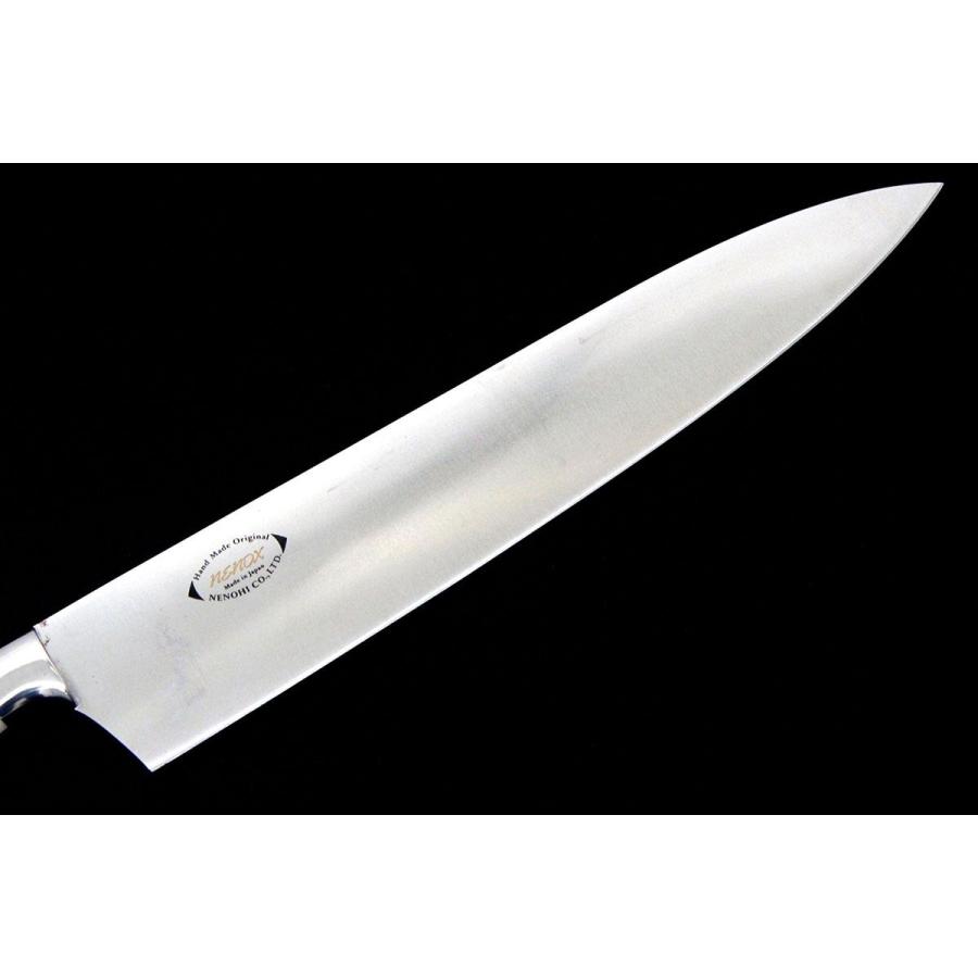 極美品｜子の日 牛刀 270mm ステンレス NENOX ホワイトマーブル柄 箱付