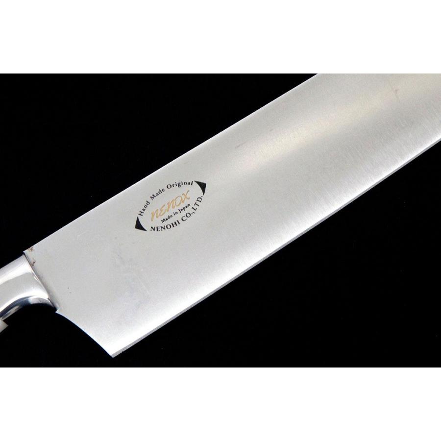 極美品｜子の日 牛刀 270mm ステンレス NENOX ホワイトマーブル柄 箱付
