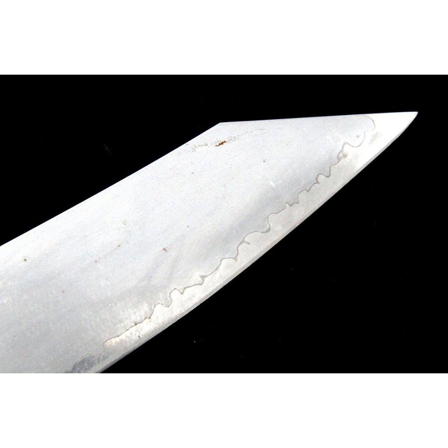 美品｜子の日 切付型和牛刀 和包丁 270mm 桜 黒檀柄 名入 KN02-A8374
