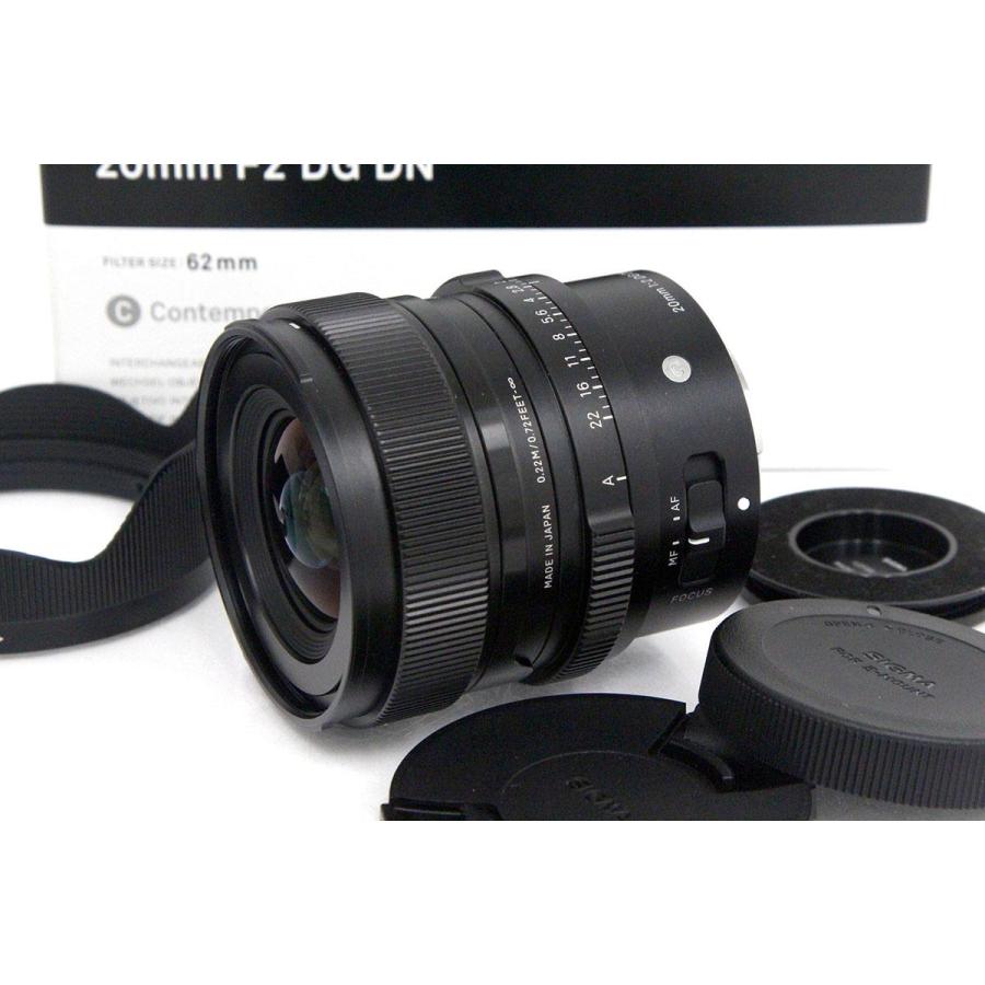 Contemporary 【全額返金保証】美品｜シグマ 20mm F2 DG DN
