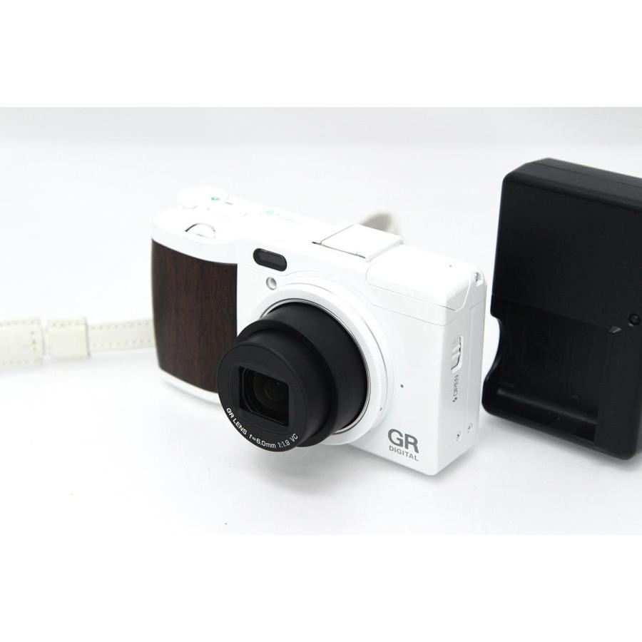 ★値下げ★【美品・元箱あり】RICOH GR DIGITAL IV RICOH GR 【全額返金保証】並品｜リコー DIGITAL IV ホワイト CA01