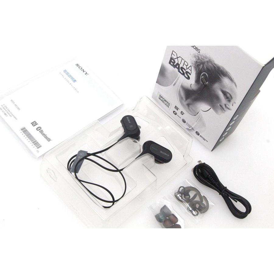 未使用品｜ソニー MDR-XB50BS ブラック HA03-A8657-2G3 : 216552 