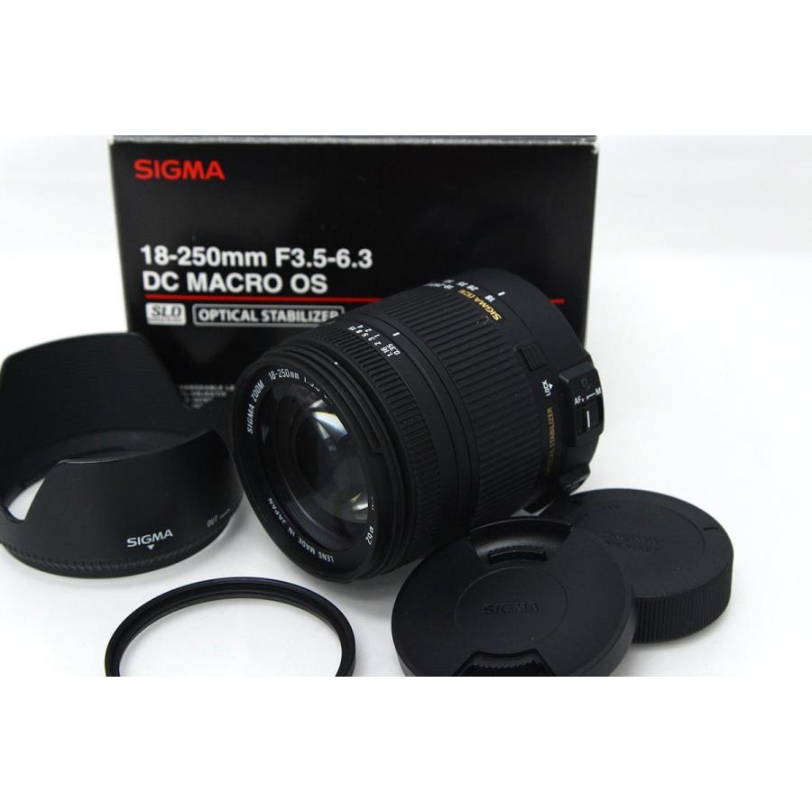 シグマ 【全額返金保証】美品｜シグマ 18-250mm F3.5-6.3 DC