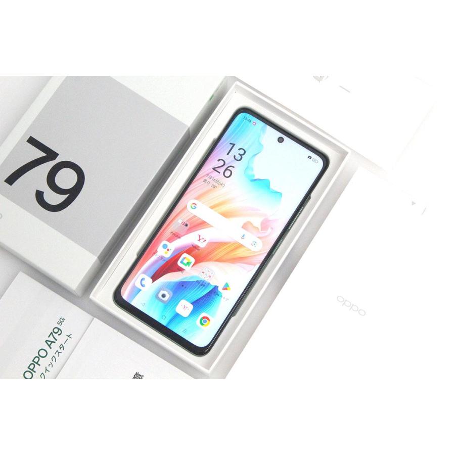 OPPO A 極美品|OPPO A79 5G A3030P 6.72インチ グローグリーン OPPO A 極美品|OPPO A79 5G A3030P 6.72インチ グローグリーン